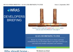 WRAS Developers Briefing - Lead and  drinking water - Feb 2020.pdf