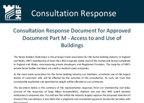 HBF - Cosultation Response for Approved Document M for Access to and Use of Buildings.pdf