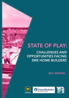 2021 -  HBF Report - State of Play: Challenges and opportunities facing SME home builders