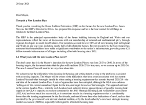 Towards a New London Plan - HBF - June 2025 - FINAL