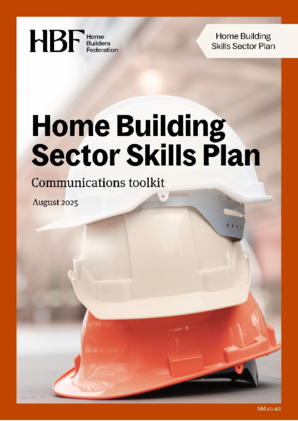 Home Building Sector Skills Plan Communications Toolkit 2025