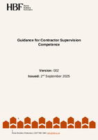 HBF Guidance for Contractor Supervision Competence (Ver 02) 02.09.25