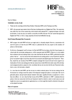 HBF Tendring Reg 18 March 2026