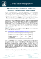 Senedd Social Housing Supply HBF submission