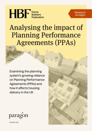 HBF report - Analysing the impact of Planning Performance Agreements