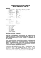 HBF Steering Committee : 29 June 2002 Minutes