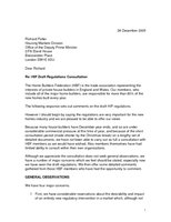 HBF HIP response 26 December 2005