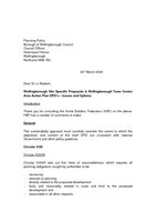 Wellingborough Site Specific Proposals   Town Centre A.A.P. DPD s I. s   O. s - March 2006