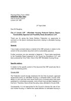 Lincoln LDF Affordable Housing Preferred Options - April 2006