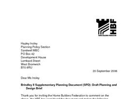 Sandwell SPD Design Brief20-09