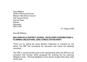Malvern Hills Dev Cont Plan Obs SPD 31-08