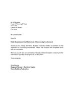 Fylde SCI Letter