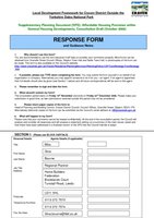 Craven Affordable Housing SPD Form