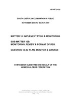 SE Plan EIP Matter 10B Statement January 2007