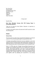 East Herts Affordable Housing SPD Scoping Report - March 2007