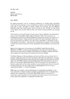 Response to SEERA brief 9th April 2007
