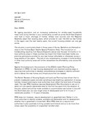 Response to SEERA brief 9th April 2007