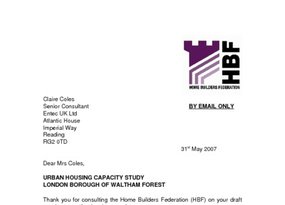 Waltham Forest UCS Scoping Report May 2007