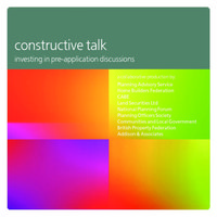 Constructive talk - pre-application discussions