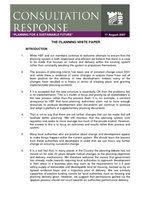 PLANNING FOR A SUSTAINABLE FUTURE - 17 August 2007