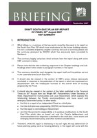 SE Plan EiP - Panel s Report - HBF Summary - Sept 07