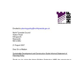 North Tyneside Sustainable Development and Construction Guide August 2007