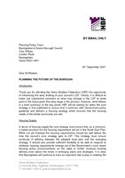 Basingstoke Core Strategy Issues September 2007