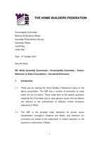 HBF Response - WAG Consulation - Carbon Emmissions
