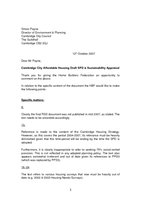 Cambridge City Affordable Housing SPD - October 2007