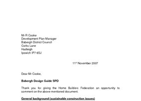 Babergh Design Guide SPD - November 2007