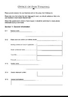 House Builders Survey Questionnaire  OFT  30 November 2007