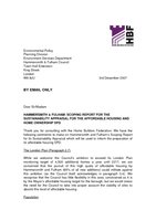 H F Affordable Housing Sustain App Dec 07