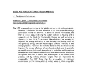 Leeds Aire Valley Action Plan Preferred Options November 2007