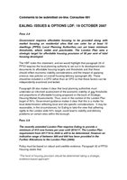 Ealing Issues and Options LDF Sept 2007 - v3