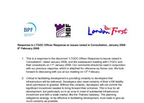 Final Response to the LTGDC revised strategy Feb 08  2 