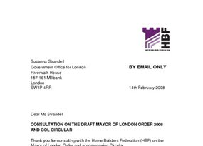 Mayor of London Order and Circular 2008 rep  2 