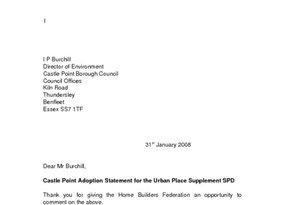 Castle Point UPS Adoption Statement SPD - January 2008