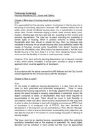 Sunderland Housing Allocation DPD Issues and Options January 2008