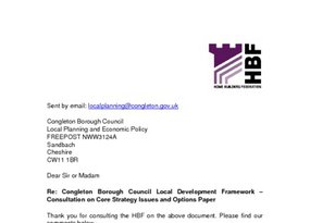 Congleton Core Strategy  Isssues   Options March 2008