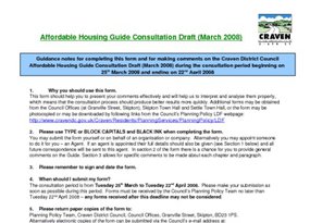 Craven Affordable Housing Form Apr 08