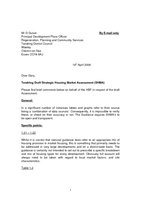 Tendring SHMA Letter - April 2008