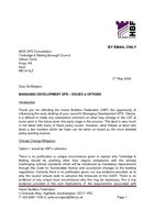 Tonbridge   Malling Development Management DPD Issues   Options May 2008