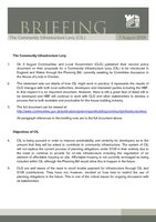 HBF Briefing - CIL - 7 Aug 2008