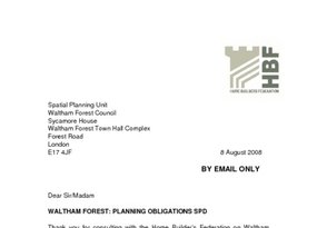 Waltham Forest Planning Obligations SPD - 8 August 2008