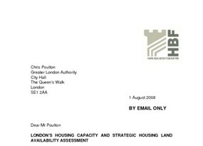 Housing Capacity and SHLAA methodology - 2009