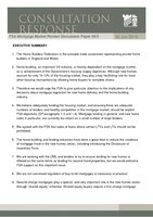 HBF Response - FSA Mortgage Market Review Discussion Paper -30-01-2010