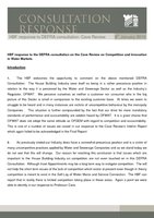 HBF Response - Defra consultation on the cave review - 08-01-2010