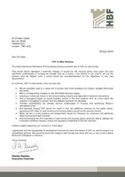 HBF Letter to Vince Cable - VAT New Housing -  29 April