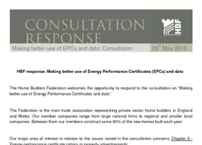 HBF response -making better use of EPCs and data  - 25-05-2010