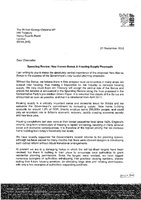 Letter to George Osborne. Stewart Baseley. HBF. 21 September 2010 FINAL